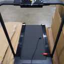 Walking Pad Treadmill, 3 in 1 Foldable Under Desk Treadmills for Home Office, Small Walking Pad with Incline Handle Bar, 300lbs Capacity 2.5HP Portable Running Machine with APP Remote Control (Orange)