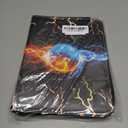 XSHNUO Card Binder 4 Pocket, Trading Card Holder Collector Album Fits 400 Cards with 50 Removable Sleeves Compatible with Pokemon Cards Game Sports Card Case Book With Zipper for Gifts (Black)