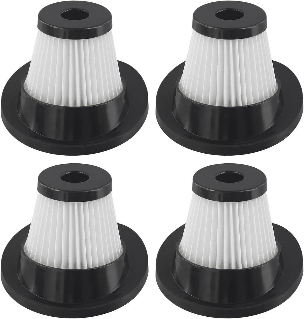 Reusable Filters For VacLife VL188 VL189 Cordless vacuum cleaners, Washable Handheld Filters Replacement (4Pcs)