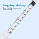Pack of 100 Syringes U-100 31G 5/16" (8mm) 1ml/cc, Disposable Syringe, Lab Supplies, Individual Packed
