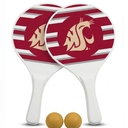 Team Pride Beach Paddle Set, 2 Paddles, 2 Balls and Carry Bag
