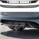 Shademax Front Grill Mesh Inserts for Refreshed Tesla Model 3 Highland 2024 2025 2026 Air Inlet Vent Grille Cover Replacement for Tesla Model 3 Highland 2025 Accessories (Detachable Version)