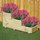 20 Bundles Artificial Flowers Outdoor,UV Resistant Faux Flowers No Fade Outdoor Fake Plastic Plants Outside Garden Porch Window Box Decor(Rose Red)