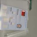 xydstay 8.5 x 11 Acrylic Sign Holder 2 Pack, Vertical T Shape Clear Plastic Menu Holder, Unbreakable Table Sign Holder for Restaurant, Office, School, Store and Home Use