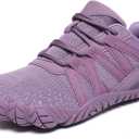 Barefoot Shoes Women Men Minimalist Zero Drop Wide Toe Box Water Shoes Hiking Barefoot Footwear Unisex Sneakers for Workout Cross-Trainer Walking Running Camping Grounding Beach Weightlifting Sport (Purple)
