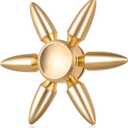 ATESSON Fidget Spinners Toy,Ultra Durable Stainless Steel Bearing High Speed 3-5 Min Precision Brass Metal Finger Spinner,EDC ADHD Stress Relief Anxiety Relieves Reducer for Kids and Adults