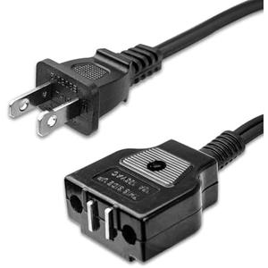 028372 Deep Fryer Breakaway Power Cord for Waring DF175 DF250 DF280 TF200 Cord Replacement - Deep Fryer Parts & Accessories (Interface Size: 1.6 * 0.7 Inch)