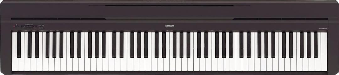 Yamaha 88-Key Weighted Action Digital Piano with Sustain Pedal and Power Supply (P45B) (Black)