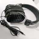 Professional Over-Ear Headphones, Steel Headband Design, Black, Wired with 3.5mm Jack