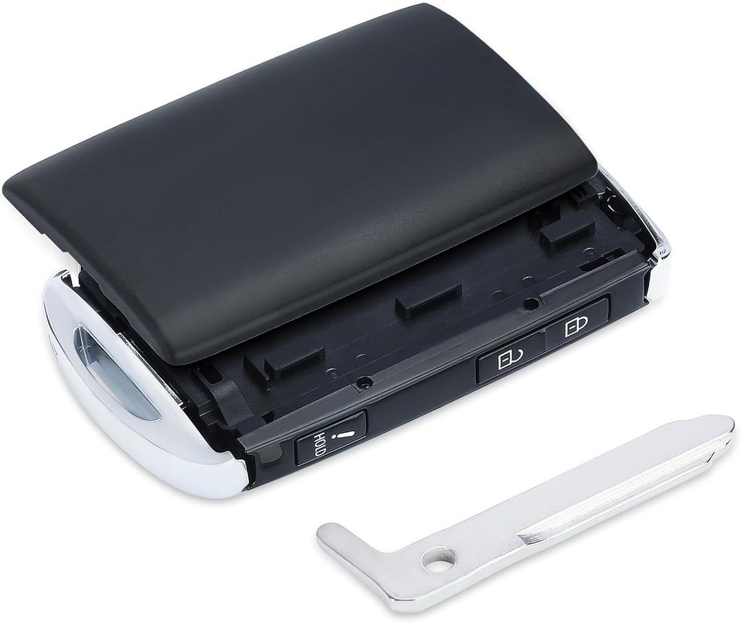 Keyles Entry Car Key Fob Case Shell Cover Replacement for Mazda CX-3 CX-5 2020 2021 WAZSKE13D03 P/N:TAYA-67-5DYB,Just a Key Shell