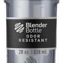 BlenderBottle Shaker Bottle Pro Series Perfect for Protein Shakes and Pre Workout, 28-Ounce, Full-Color Grey