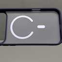 JETech Magnetic Slim Case for iPhone 17 Pro Max 6.9-Inch, Compatible with MagSafe, Ultra-Thin Lightweight Minimalist Phone Cover with Matte Finish and Full Camera Lens Protection (Black)