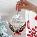 Retirement Gift - Retirement Gifts for Women, Men - Retired Ornament - Retired Gifts for Coworker, Boss, Employee, Teacher, Nurse - Stained Glass Christmas Ornament Keepsake - Design B