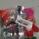 2 PCS Retro Lucky Troll Dolls in Hand-Knit Sweaters - Colorful, Adorable, Great for Collections, School Projects, Crafts & Party Favors (Blue&red)