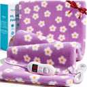ALLJOY King Size Heating Pad for Back Pain Relief, 33x 17 Extra Large Heating Pad for Period Cramps, Mothers Day Gifts for Mom, Heating Pad for Neck and Shoulders and Back with Auto Shut Off Timer