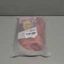 Light Pink Wig for Women Short Pastel Wavy Wigs Curly Bob Wigs with Bangs Shoulder Length Colorful Synthetic Wigs for Cosplay Costume Party Daily Use(14 Inches)