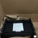 Flash Furniture Grandstand Portable Stadium Seat for Bleachers or Benches, Folding Padded Stadium Chair with Carrying Handle, 500 lb. Weight Capacity, Black (Set of 1)