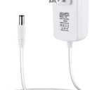 12V 3A Power Cord Replacement for 4moms mamaRoo 4, RockaRoo Baby Swing, AC Adapter Charger White