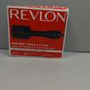 REVLON One-Step Hair Dryer and Styler, All-in-One Hair Brush Straightener for Salon-Quality Smooth & Straight Styles, Black
