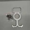 Hard Case with Mech-Inspired Metal Skeleton, Military-Grade Aluminum Metal Case, MagSafe Compatible with 360° Rotating Stand, TPU Shock Protection (Silver, iPhone 17 Pro Max)