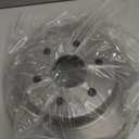 ACDelco Silver Rear Brake Rotor 18A952A | GM 19241883 Brake Rotors for Select Chevy Silverado, Chevrolet Suburban, Tahoe, Astro, GMC Yukon, Sierra and more