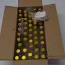OurWarm 50 Pack Happy Birthday Mini Liquor Bottles, 1.7oz/50ml Empty Plastic Shot Bottles with Gold Screw Caps Funnels Tags & Twines for Juice Wine Alcohol Juicing Ginger Shots Birthday Party Favors