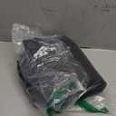 Set of 2 Black Rectangle Tablecloth for Tables, Black Table Cloths for Rectangular Tables, 200 GSM Poly Tabletop Covers Washable Fabric Stain, Wrinkle Resistant, 2 Pack