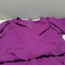 Long Black Formal Dresses for Women Gowns Evening Party Cocktail Dress,Split Elegant V Neck Wrap Ruffle Wedding Guest Dresses, XXL