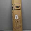 LazBlinds No Tools No Drill Cordless Bamboo Roman Shades, Custom Light Filtering Window Treatment, Roll Up Bamboo Blinds for Windows, Whitewash B