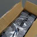 AmoiChic Pull Out Cabinet Organizer for Pots and Pans, Black Storage Rack with 8 Adjustable Dividers, Kitchen Countertop Lid Holder for Pot Lid, Bakeware, Dishes Storage, 2 Pack