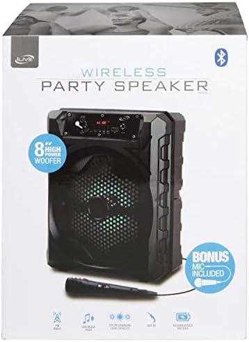 ILive Wireless Speaker, 8 inch
