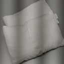 Small Pillow Mini Pillow for Travel 2 Pack, 11" x 7" Tiny Pillows with Name Tag, Travel and Sleep, Small Rectangular for Neck, Lumbar, Back, Pet Dogs, White