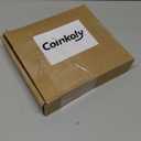 10 Pack 6.3"(160mm) Champagne Bronze Cabinet Pulls Knurled Kitchen Cabinet Handles Champagne Drawer Pulls Cupboard Hardware for Cabinets CK0088 (6.3"/160MM Hole Center, Champagne Bronze)