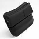 Universal Car Seat Gap Filler Organizer for BMW Serie 3 Series 3er/M3 F80 G20 F30 E90 2005-2024 Leather Console Gap Bag Organiser Adjustable Front Seat Storage Box Interior,Black