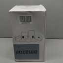 2.4G WiFi Automatic Cat Feeder, 4L Food Dispenser with 10s Voice Recorder, Pet Feeder up to 10 Meals per Day, Timed Cat Feeder with Dry Food Sealed Ring (White, 4L-WiFi)