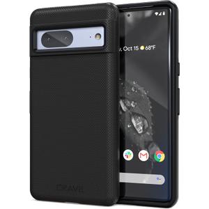 Crave Dual Guard for Google Pixel 7 Case, Shockproof Protection Dual Layer Case for Google Pixel 7 - Black