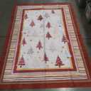 Throw Blanket 183 X 274 Cm, 100% Cotton Blankets for Couch Bed,Cotton Quilt Travel Muslin Blankets Farmhouse Home Decor Soft Lightweight Picnic Blanket