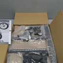 Sttoraboks Vertical Bike Stand, Freestanding Bike Rack Garage Storage Upright Bicycle Floor Stand Indoor Bike Holder with Adjustable Height for Garage & Apartment - for Wheels Sizes up to 29 (1 Pack)