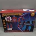 Toys for Boys Age 3-12, 2 Pcs Shooting Set with Red & Blue LED Lights, Standing Target & 2 Quiver, Indoor & Outdoor Kid Toys Gifts for 3 4 5 6 7 8 9 10 11 12 Year Old Boys Girls