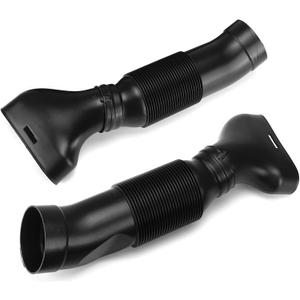 Pair of Engine Air Cleaner Intake Inlet Duct Hose Compatible with Mercedes-Benz C240 C320 2001 2002 2003 2004 2005 W203 2035280007 2035280107