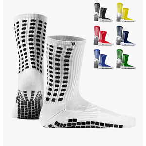 Lux Dual Grip Socks - Soccer Grip Socks for Men and Women. GripArray Performance & Comfort