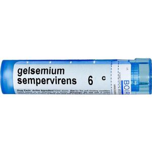 3 x Gelsemium Sempervire 6C MD Boiron 1 Tube Pellet