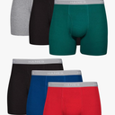 Hanes mens Underwear Boxer Briefs Pack, Cool & Breathable Cotton Moisture-wicking Underwear for Men, No Ride Up, M