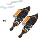 labwork Universal 12.5 Inch 320mm Rear Adjustable Suspension Air Shock Motorcycle Absorber Replacement for Honda CB750 CB1300 Replacement for Yamaha