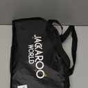 Jackaroo Board Game, 2-4 Player Marble Strategy Game, Solid Wooden Game with 16 Glass Marbles and 52 Cards, Marble Chase Game, Jokers and Marbles Board Game, Foldable Board with Carry Bag (Walnut)