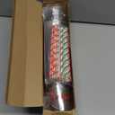 Boao 36 Sets Christmas Plastic Cups with Lids and Paper Straws 14 oz Retro Christmas Party Supplies Favors Decorations Xmas Ice Coffee Disposable Clear Plastic Cups Bulk Xmas Party Favors