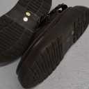 KIFIWUI Brown Platform Sandals for Women Chunky Ankle Buckle Casual Open Toe Comfortable Flower Decoration Fisherman Sandals Sizes 6, Brown