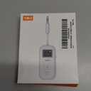 1Mii SafeFly Pro Bluetooth 5.3 Transmitter Receiver, Wireless Audio Adapter w/Screen for 2 Bluetooth Headphones, aptX LL/HD/AD, Use with Any 3.5MM Jack on Airplane, TV & iPad/Tablet