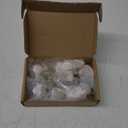 Asidrama 10 Pack Brushed Brass Kitchen Cabinet Knobs Dresser Knobs Drawer Knobs Cabinet Hardware Zinc Knobs for Dresser Drawers (Brushed Brass)