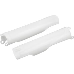 Fork Guard, 2pcs ABS Front Fork Tube Cover Fork Protector Replacement for CR125 CR250 CR500 CRF250R CRF250X CRF450X